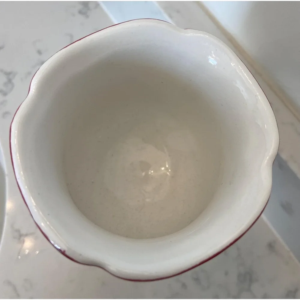Vintage Italian Ceramic Goblet with Rooster‎